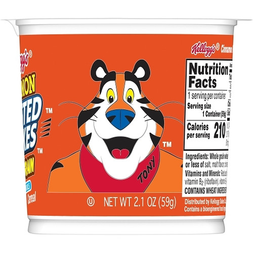 Kellogg s Frosted Flakes Multi Grain Cinnamon Cereal, 2.1 Ounce, 60 Per Case